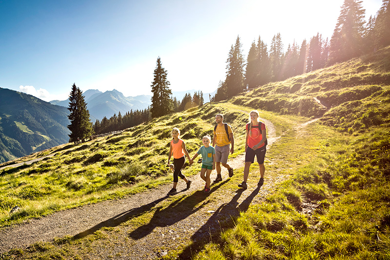 Sommerurlaub in Saalbach